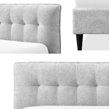 Deyros Sängram 140x200 cm - grå - Möbler - Säng - Sängram & sängstomme