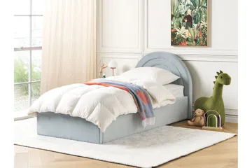 Diantha Sängram 90x200 cm - Blå - Möbler - Säng - Säng med förvaring