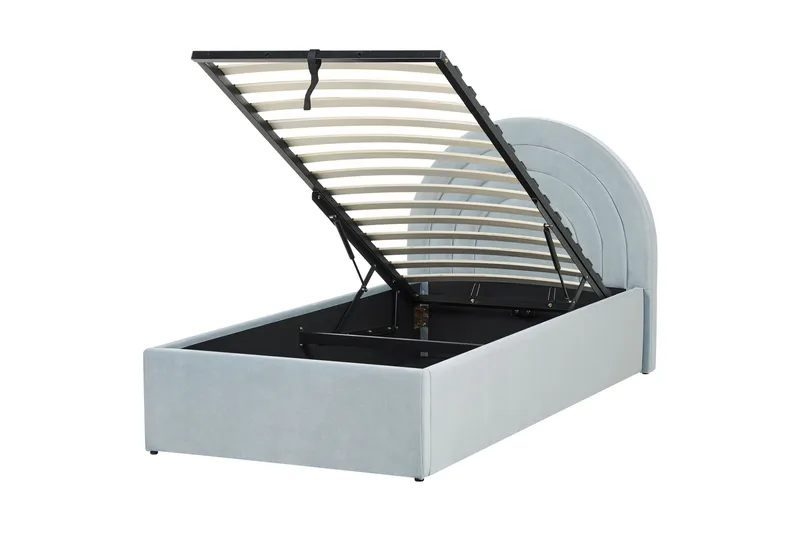 Diantha Sängram 90x200 cm - Blå - Möbler - Säng - Säng med förvaring