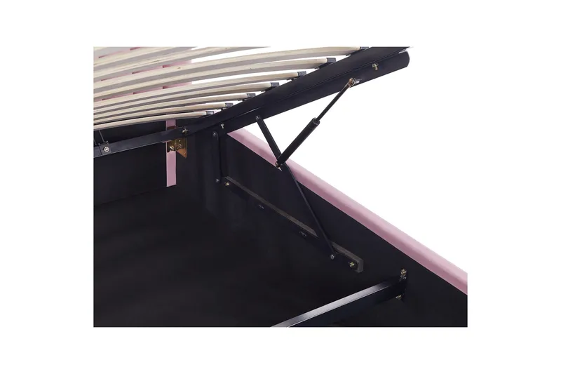 Diantha Sängram 90x200 cm - Rosa - Möbler - Säng - Säng med förvaring