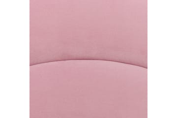 Diantha Sängram 90x200 cm - Rosa/Ljust trä - Möbler - Säng - Sängram & sängstomme