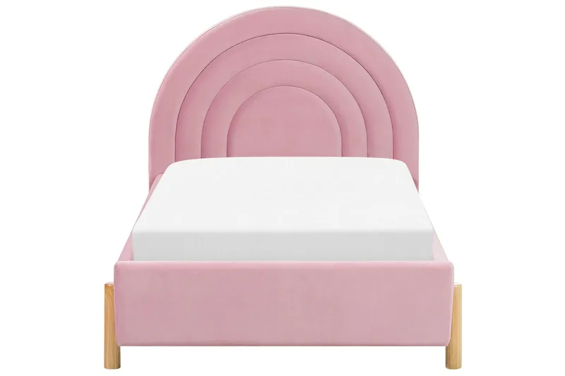 Diantha Sängram 90x200 cm - Rosa/Ljust trä - Möbler - Säng - Sängram & sängstomme