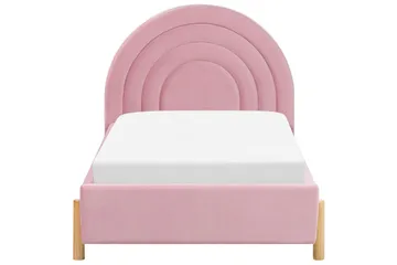 Diantha Sängram 90x200 cm - Rosa/Ljust trä - Möbler - Säng - Sängram & sängstomme