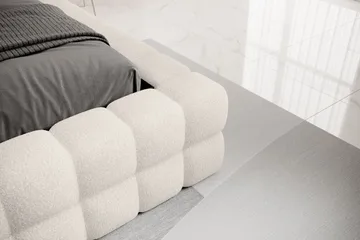 Dizzle Sängram 140x200 cm - Vit - Möbler - Säng - Säng med förvaring