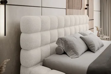 Dizzle Sängram 140x200 cm - Vit - Möbler - Säng - Säng med förvaring