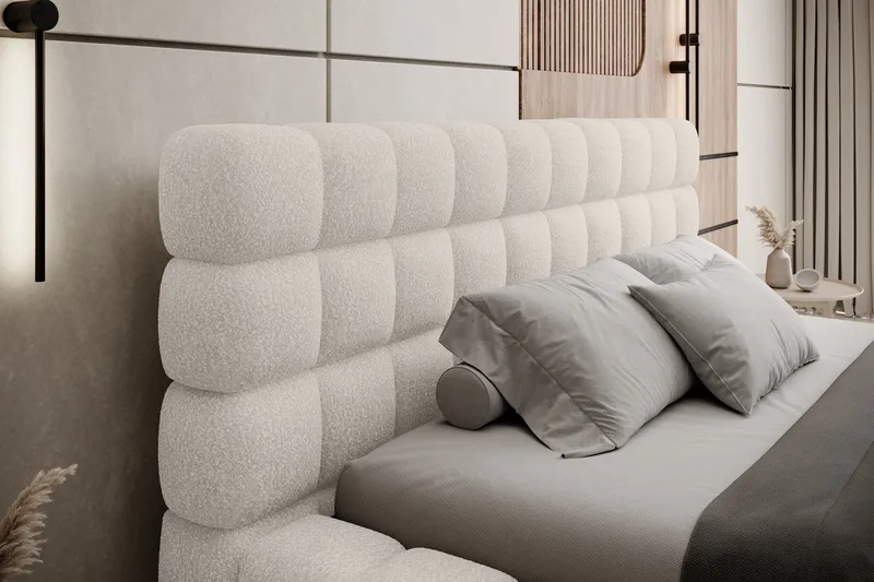 Dizzle Sängram 140x200 cm - Vit - Möbler - Säng - Säng med förvaring