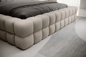 Dizzle Sängram 160x200 cm - Beige - Möbler - Säng - Säng med förvaring