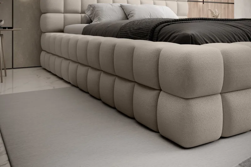 Dizzle Sängram 160x200 cm - Beige - Möbler - Säng - Säng med förvaring