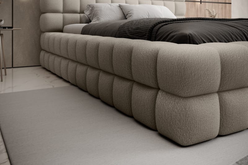 Dizzle Sängram 160x200 cm - Beige - Möbler - Säng - Säng med förvaring