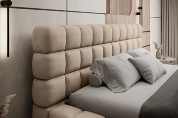 Dizzle Sängram 160x200 cm - Beige - Möbler - Säng - Säng med förvaring