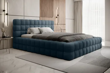 Dizzle Sängram 160x200 cm - Blå - Möbler - Säng - Säng med förvaring