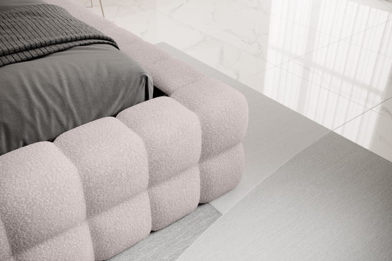 Dizzle Sängram 160x200 cm - Rosa - Möbler - Säng - Säng med förvaring