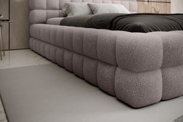 Dizzle Sängram 160x200 cm - Rosa - Möbler - Säng - Säng med förvaring