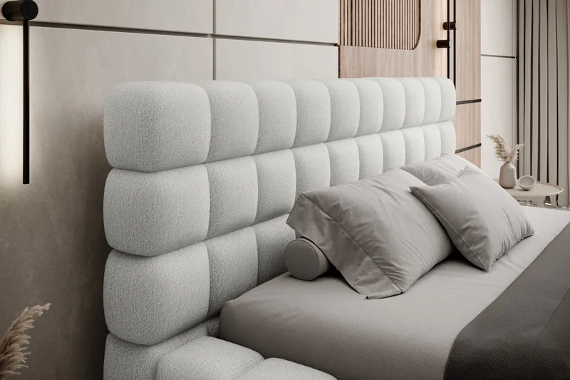 Dizzle Sängram 160x200 cm - Vit - Möbler - Säng - Säng med förvaring