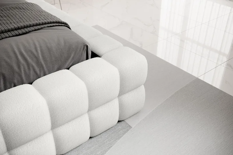 Dizzle Sängram 160x200 cm - Vit - Möbler - Säng - Säng med förvaring