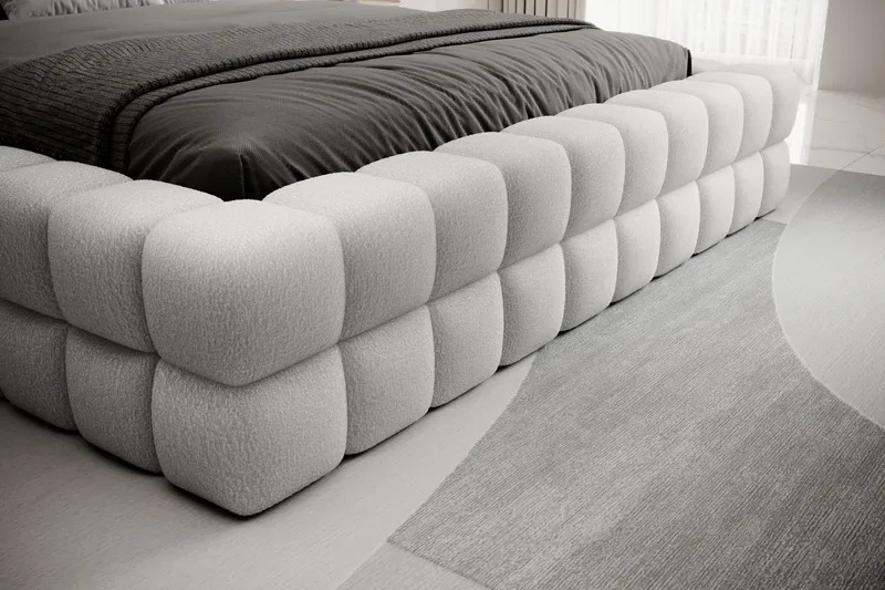 Dizzle Sängram 160x200 cm - Vit - Möbler - Säng - Säng med förvaring