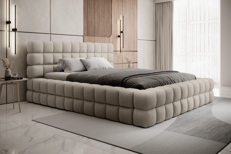 Dizzle Sängram 180x200 cm - Beige - Möbler - Säng - Säng med förvaring