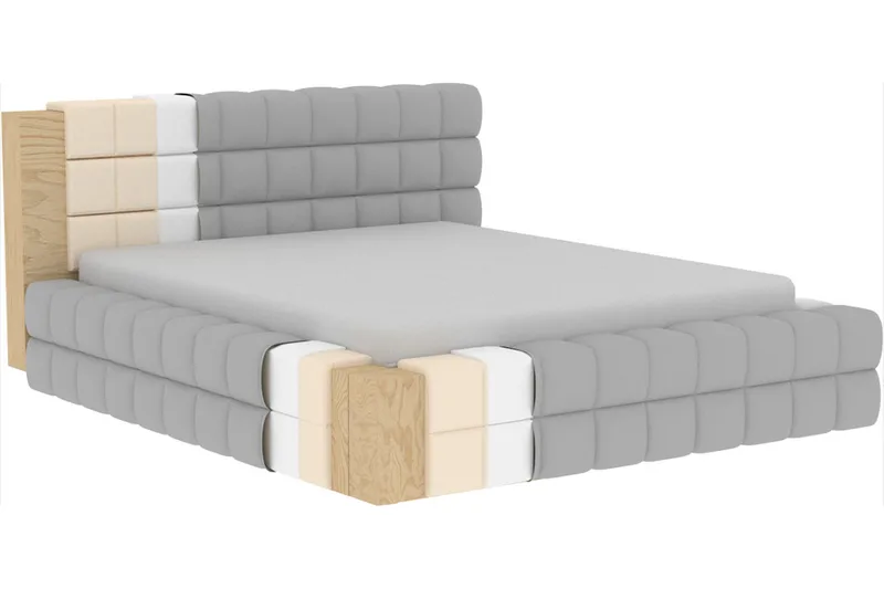 Dizzle Sängram 180x200 cm - Beige - Möbler - Säng - Säng med förvaring