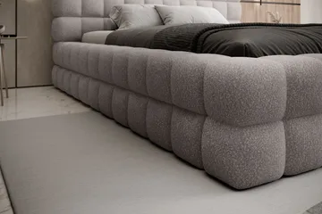 Dizzle Sängram 180x200 cm - Grå - Möbler - Säng - Säng med förvaring