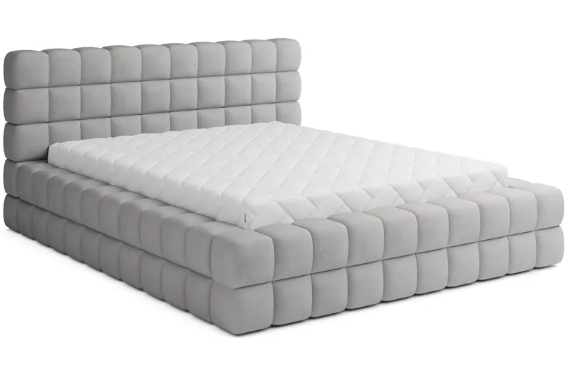 Dizzle Sängram 180x200 cm, Grå