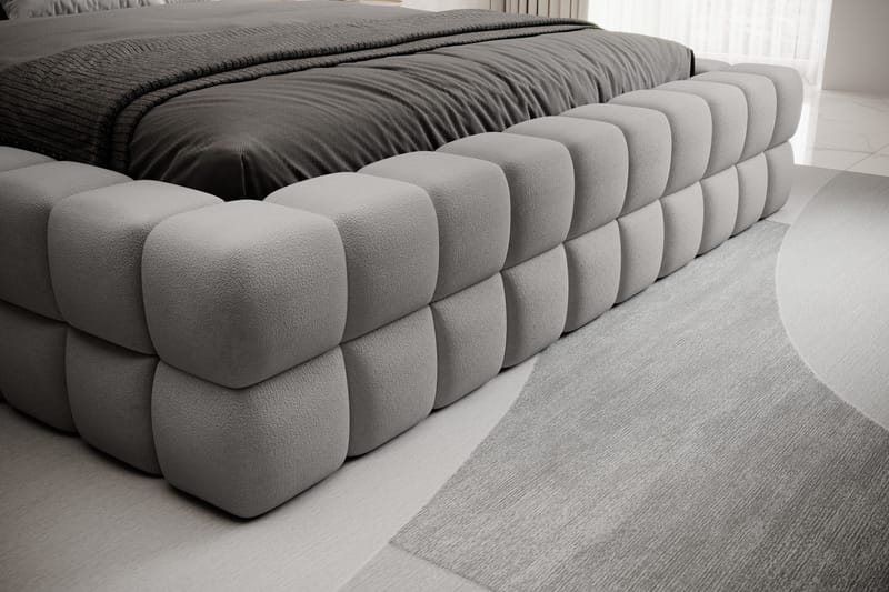 Dizzle Sängram 180x200 cm - Grå - Möbler - Säng - Säng med förvaring