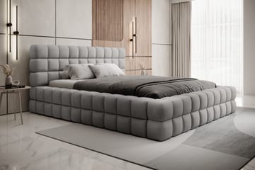 Dizzle Sängram 180x200 cm - Grå - Möbler - Säng - Säng med förvaring