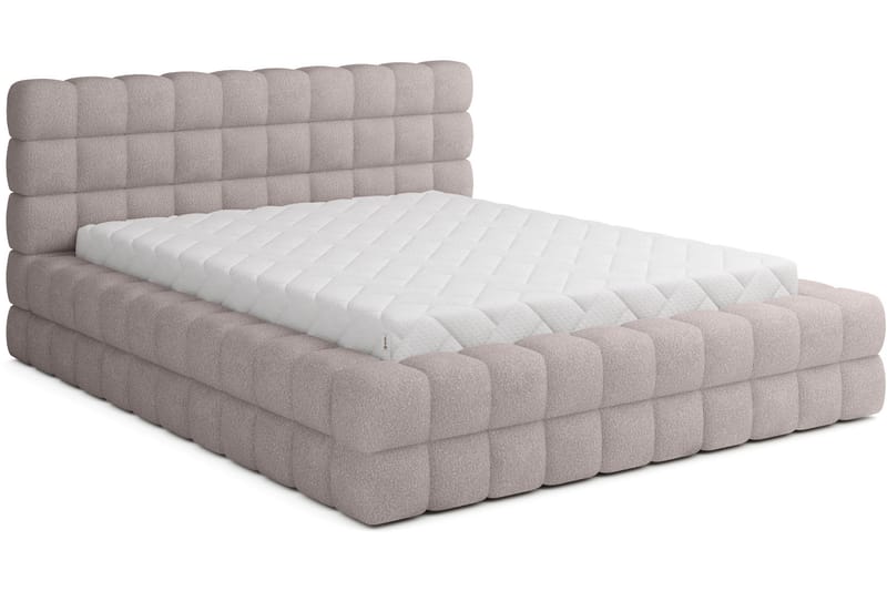 Dizzle Sängram 180x200 cm - Rosa - Möbler - Säng - Säng med förvaring