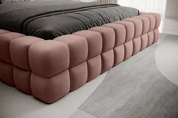 Dizzle Sängram 180x200 cm - Rosa - Möbler - Säng - Säng med förvaring