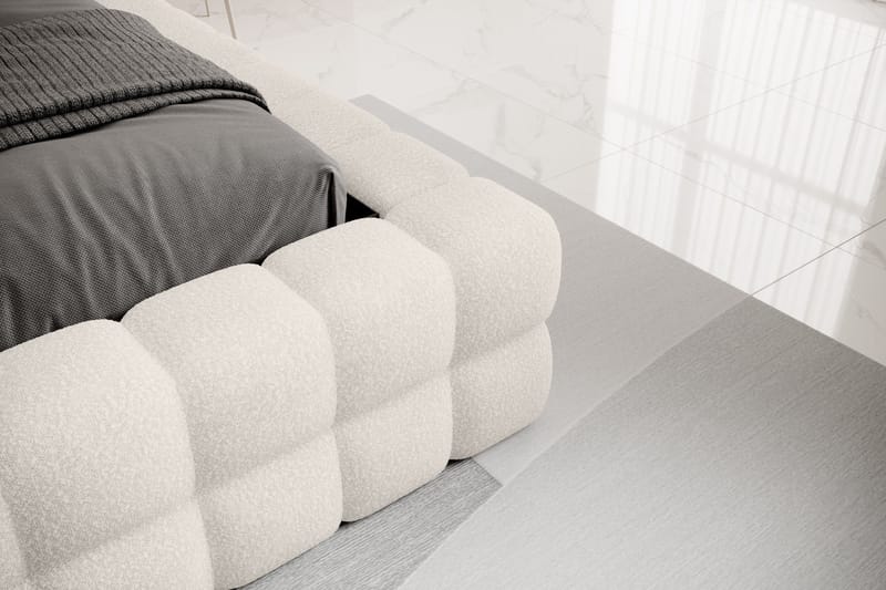 Dizzle Sängram 180x200 cm - Vit - Möbler - Säng - Säng med förvaring