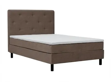 Dream Komplett Sängpaket 120x200 cm Assymetriska knappar - Brun - Möbler - Säng - Kontinentalsäng