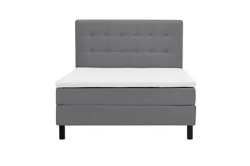 With Headboard - Grey