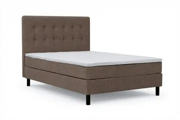 Dream Komplett Sängpaket 120x200 cm Knappar - Brun - Möbler - Säng - Kontinentalsäng