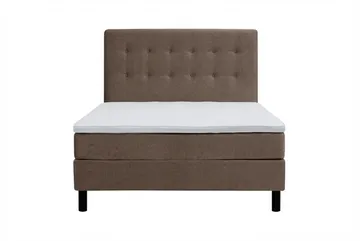 Dream Komplett Sängpaket 120x200 cm Knappar - Brun - Möbler - Säng - Kontinentalsäng