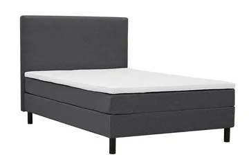 Dream Komplett Sängpaket 120x200 cm Slät Sänggavel - Mörkgrå - Möbler - Säng - Kontinentalsäng