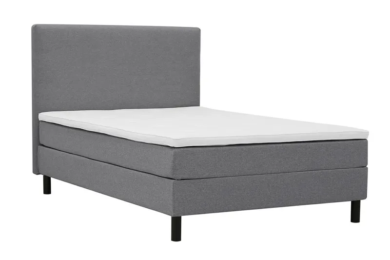 Dream Komplett Sängpaket 120x200 cm Slät Sänggavel Sawana 21 - Grå - Möbler - Säng - Enkelsäng