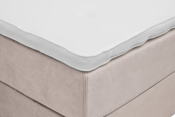 Dream Komplett Sängpaket 140x200 cm Assymetriska knappar - Beige - Möbler - Säng - Kontinentalsäng