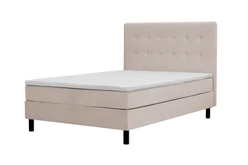 Dream Komplett Sängpaket 140x200 cm Knappar - Beige - Möbler - Säng - Kontinentalsäng