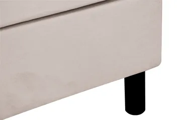 Dream Komplett Sängpaket 140x200 cm Knappar - Beige - Möbler - Säng - Kontinentalsäng
