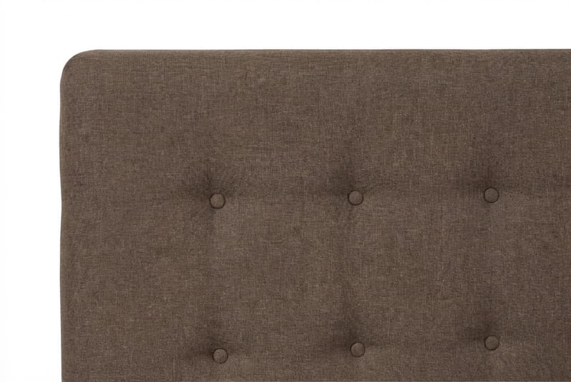 Dream Komplett Sängpaket 140x200 cm Knappar - Brun - Möbler - Säng - Kontinentalsäng
