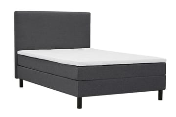 Dream Komplett Sängpaket 140x200 cm Slät Sänggavel - Mörkgrå - Möbler - Säng - Kontinentalsäng