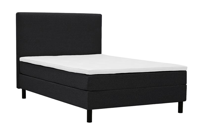 Dream Komplett Sängpaket 140x200 cm Slät Sänggavel - Svart - Möbler - Säng - Kontinentalsäng