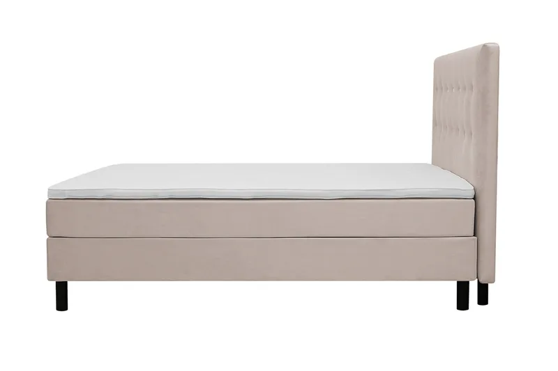 Dream Komplett Sängpaket 160x200 cm Knappar - Beige - Möbler - Säng - Kontinentalsäng