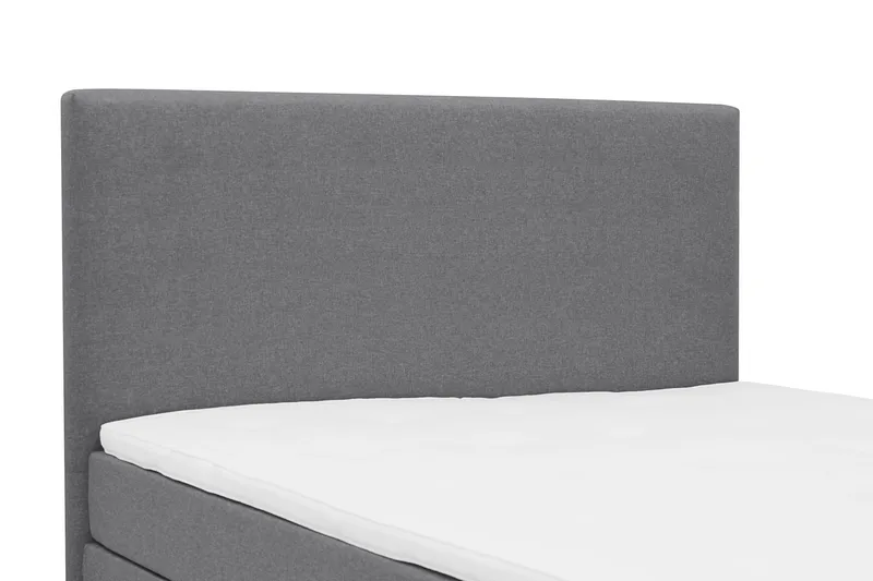 Dream Komplett Sängpaket 160x200 cm Slät Sänggavel - Grå - Möbler - Säng - Enkelsäng