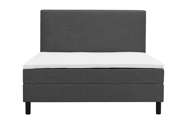 Dream Komplett Sängpaket 160x200 cm Slät Sänggavel, Mörkgrå