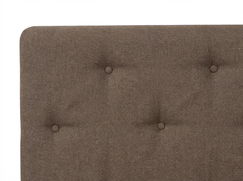 Dream Komplett Sängpaket 180x200 cm Assymetriska knappar - Brun - Möbler - Säng - Komplett sängpaket
