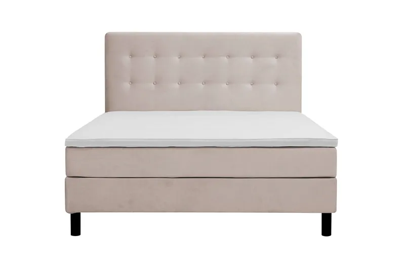 Dream Komplett Sängpaket 180x200 cm Knappar, Beige