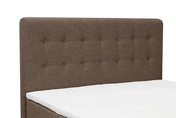 Dream Komplett Sängpaket 180x200 cm Knappar - Brun - Möbler - Säng - Kontinentalsäng