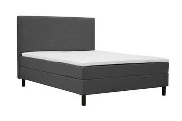 Dream Komplett Sängpaket 180x200 cm Slät Sänggavel - Mörkgrå - Möbler - Säng - Kontinentalsäng