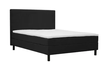 Dream Komplett Sängpaket 180x200 cm Slät Sänggavel - Svart - Möbler - Säng - Kontinentalsäng