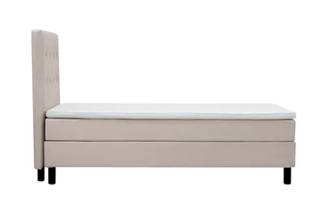 Dream Komplett Sängpaket 90x200 cm Knappar - Beige - Möbler - Säng - Dubbelsäng